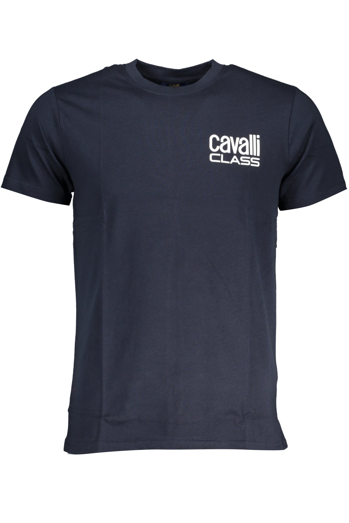 CAVALLI CLASS HERREN-KURZÄRMELIGES T-SHIRT BLAU Hauptbild