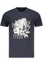 CAVALLI CLASS KURZARM-T-SHIRT HERREN BLAU
