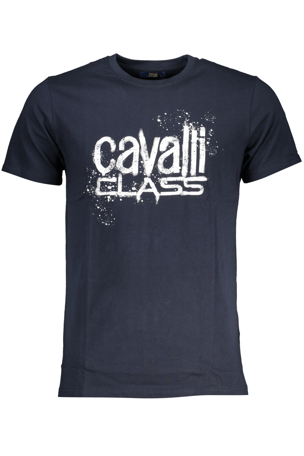 CAVALLI CLASS HERREN-KURZÄRMELIGES T-SHIRT BLAU