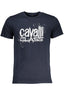 CAVALLI CLASS HERREN-KURZÄRMELIGES T-SHIRT BLAU
