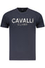 CAVALLI CLASS KURZARM-T-SHIRT HERREN BLAU