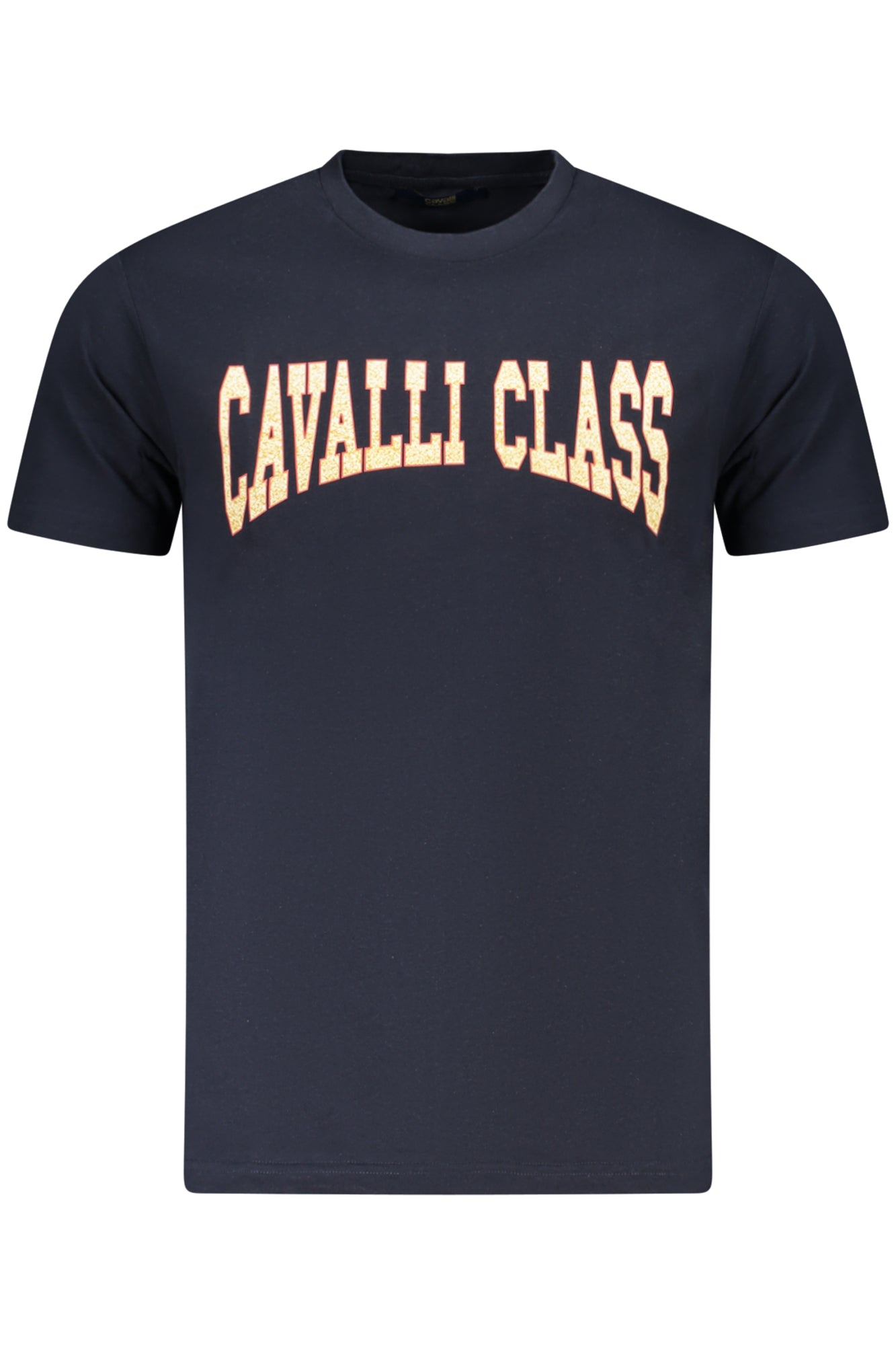 CAVALLI CLASS KURZARM-T-SHIRT HERREN BLAU