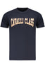 CAVALLI CLASS KURZARM-T-SHIRT HERREN BLAU