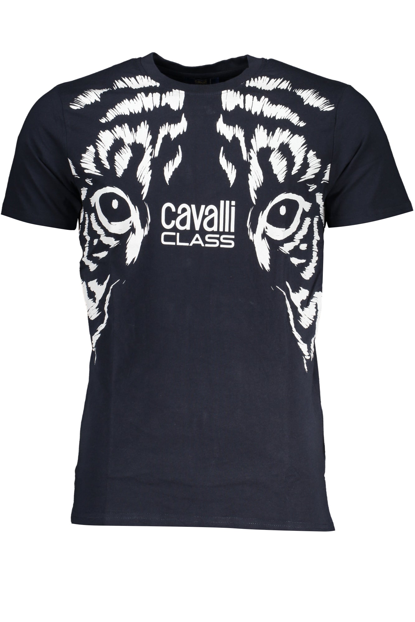 CAVALLI CLASS HERREN-KURZÄRMELIGES T-SHIRT BLAU Hauptbild