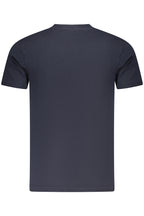 CAVALLI CLASS KURZARM-T-SHIRT HERREN BLAU