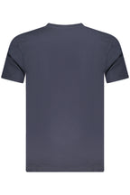 CAVALLI CLASS KURZARM-T-SHIRT HERREN BLAU
