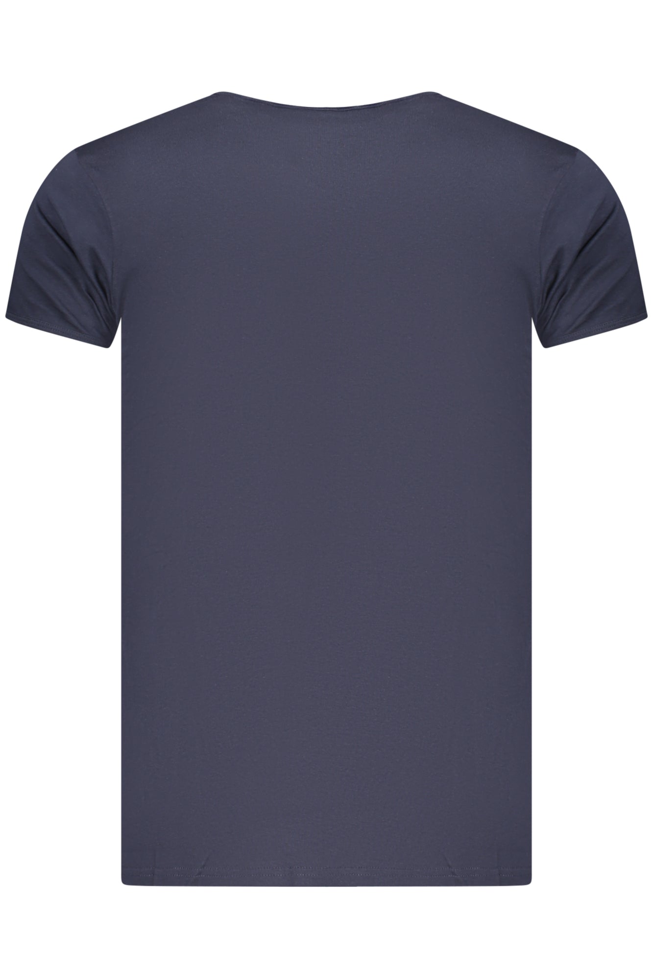 CAVALLI CLASS Herren T-Shirt Kurzarm Schwarz – Premium Baumwolle mit Elastan Blau