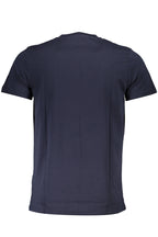 CAVALLI CLASS KURZARM-T-SHIRT HERREN BLAU