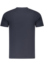 CAVALLI CLASS KURZARM-T-SHIRT HERREN BLAU