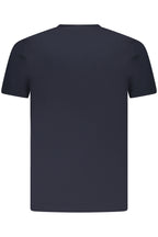 CAVALLI CLASS KURZARM-T-SHIRT HERREN BLAU