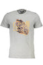 CAVALLI CLASS KURZARM-T-SHIRT HERREN GRAU