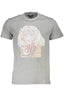 Cavalli Class Kurzarm-T-Shirt Herren Grau Grau