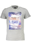 CAVALLI CLASS KURZARM-T-SHIRT HERREN GRAU