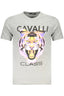 CAVALLI CLASS KURZARM-T-SHIRT HERREN GRAU