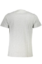 CAVALLI CLASS KURZARM-T-SHIRT HERREN GRAU