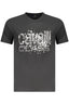 CAVALLI CLASS KURZARM T-SHIRT HERREN SCHWARZ