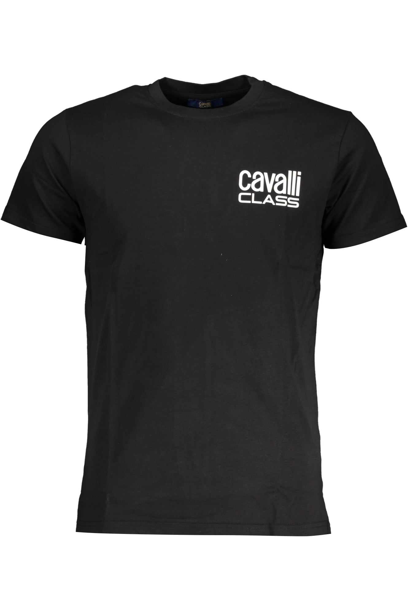 CAVALLI CLASS HERREN-KURZARM-T-SHIRT SCHWARZ Hauptbild