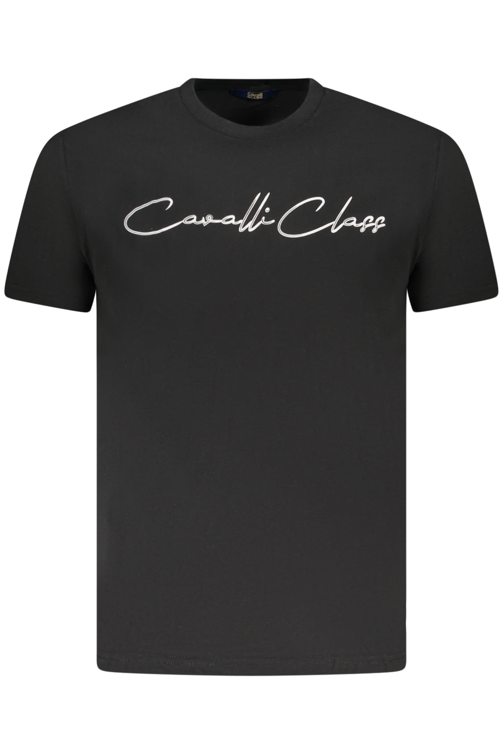CAVALLI CLASS KURZARM-T-SHIRT HERREN SCHWARZ