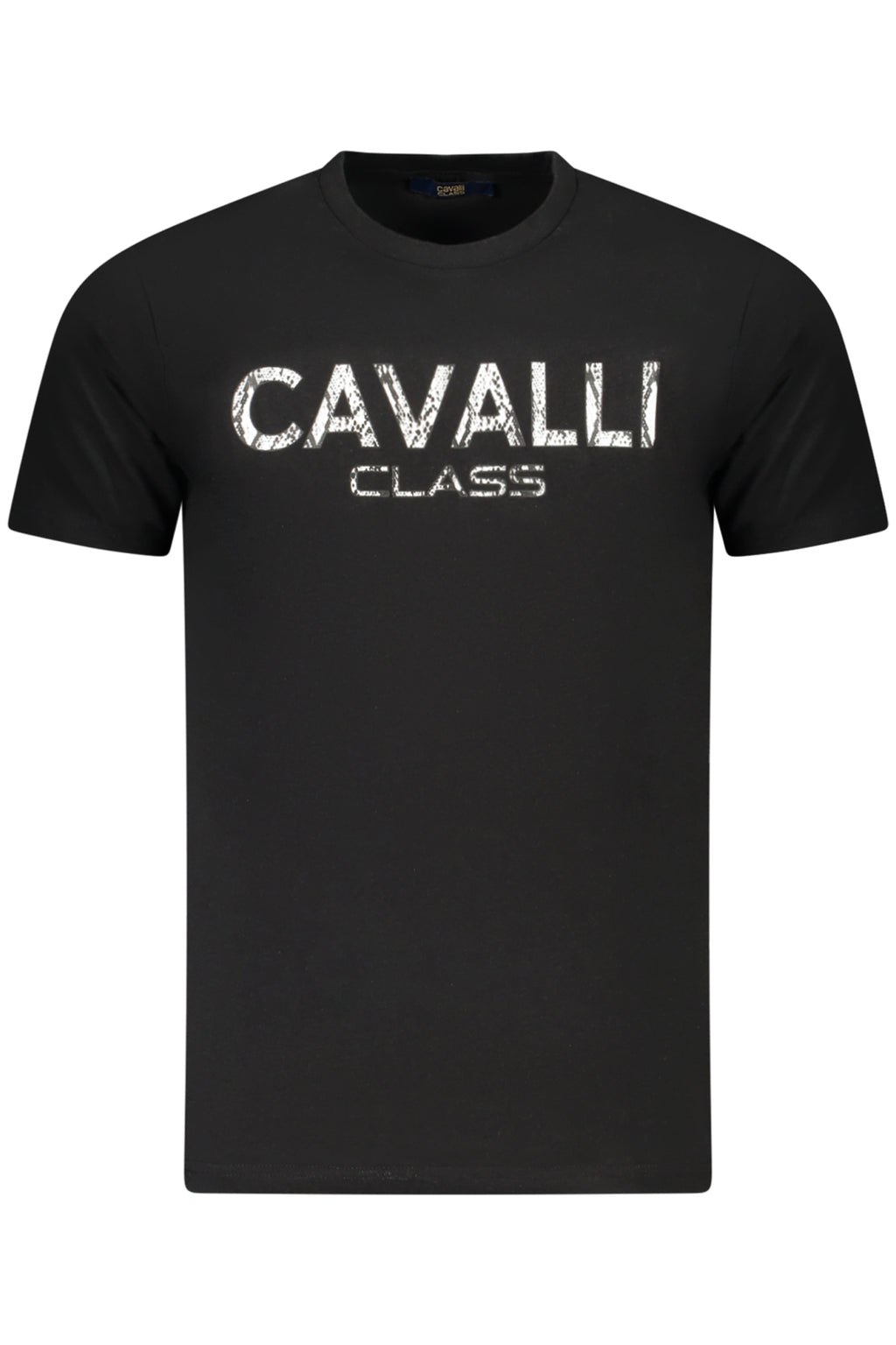 CAVALLI CLASS KURZARM T-SHIRT HERREN SCHWARZ