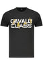 CAVALLI CLASS KURZARM T-SHIRT HERREN SCHWARZ