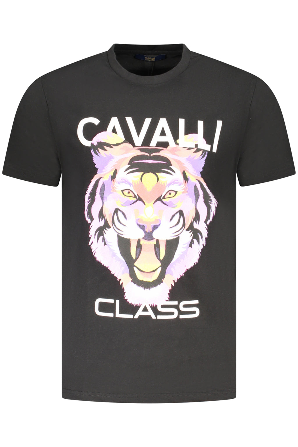 CAVALLI CLASS KURZARM T-SHIRT HERREN SCHWARZ