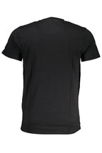 CAVALLI CLASS HERREN-KURZARM-T-SHIRT SCHWARZ