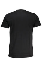 CAVALLI CLASS HERREN-KURZARM-T-SHIRT SCHWARZ