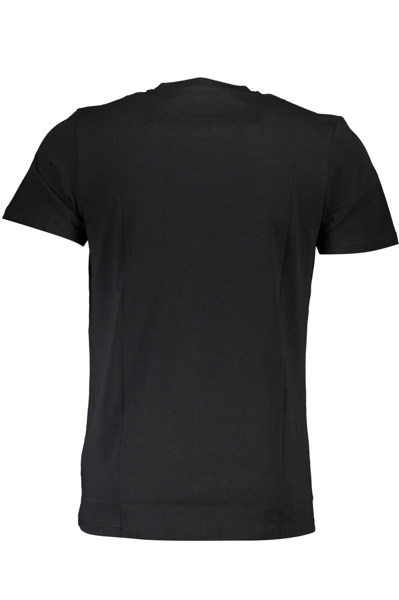 Cavalli Class T-Shirt Herren Schwarz – Kurzarm Basic aus Baumwolle | soulluna.de Zweitbild