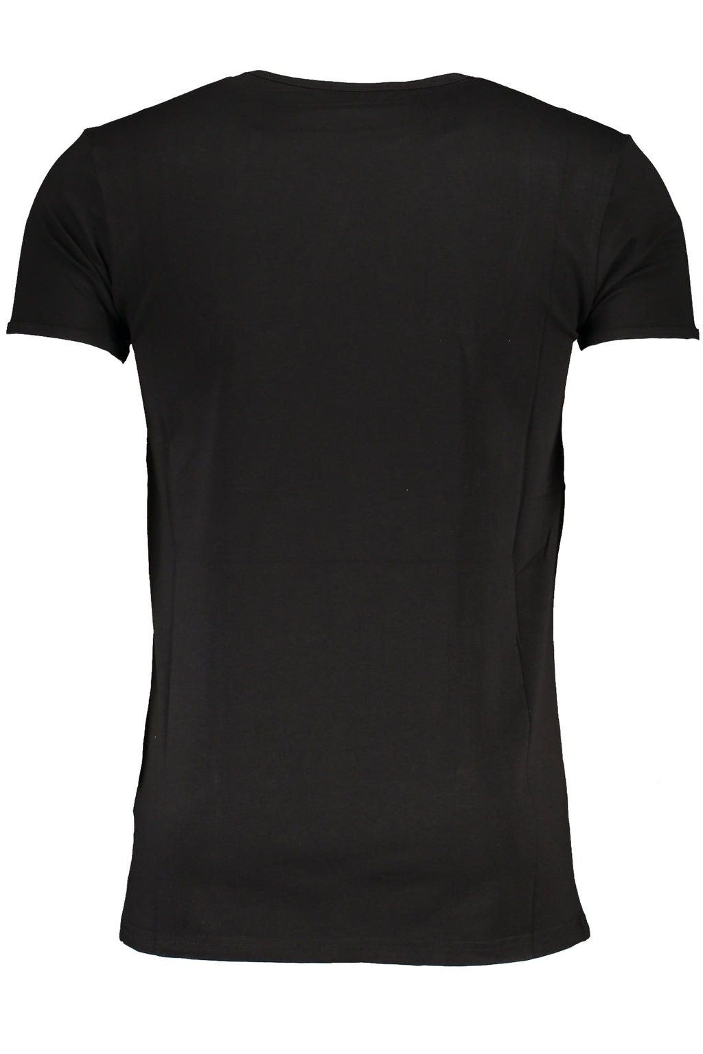 CAVALLI CLASS HERREN-KURZARM-T-SHIRT SCHWARZ