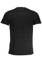 CAVALLI CLASS HERREN-KURZARM-T-SHIRT SCHWARZ