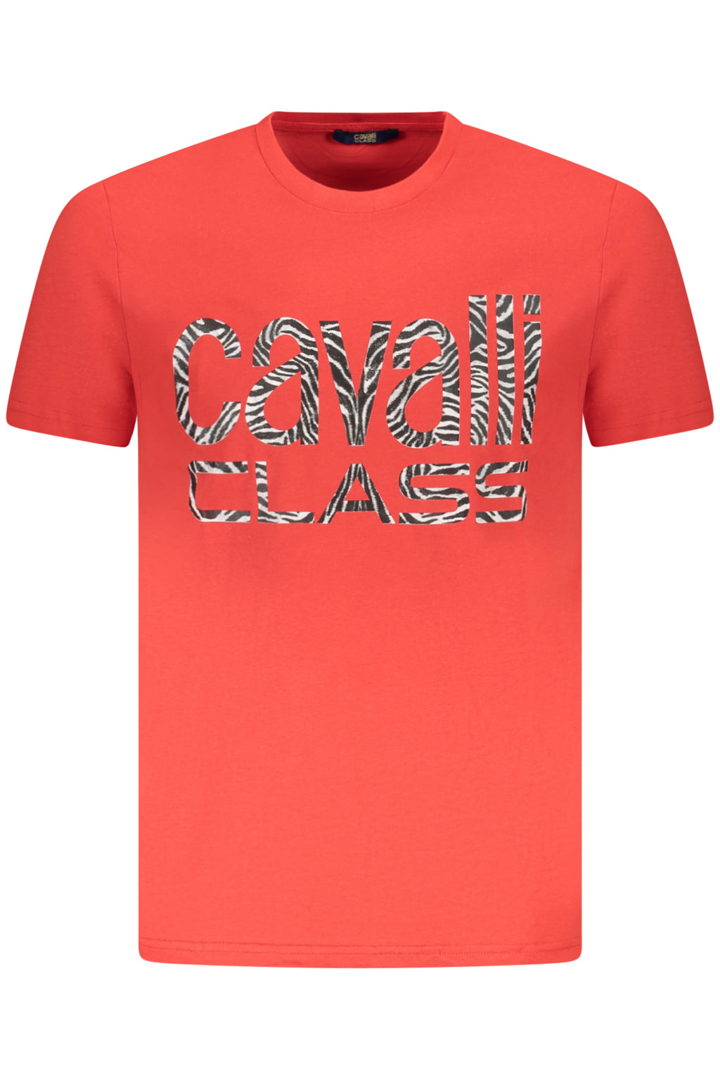 CAVALLI CLASS KURZARM T-SHIRT HERREN ROT