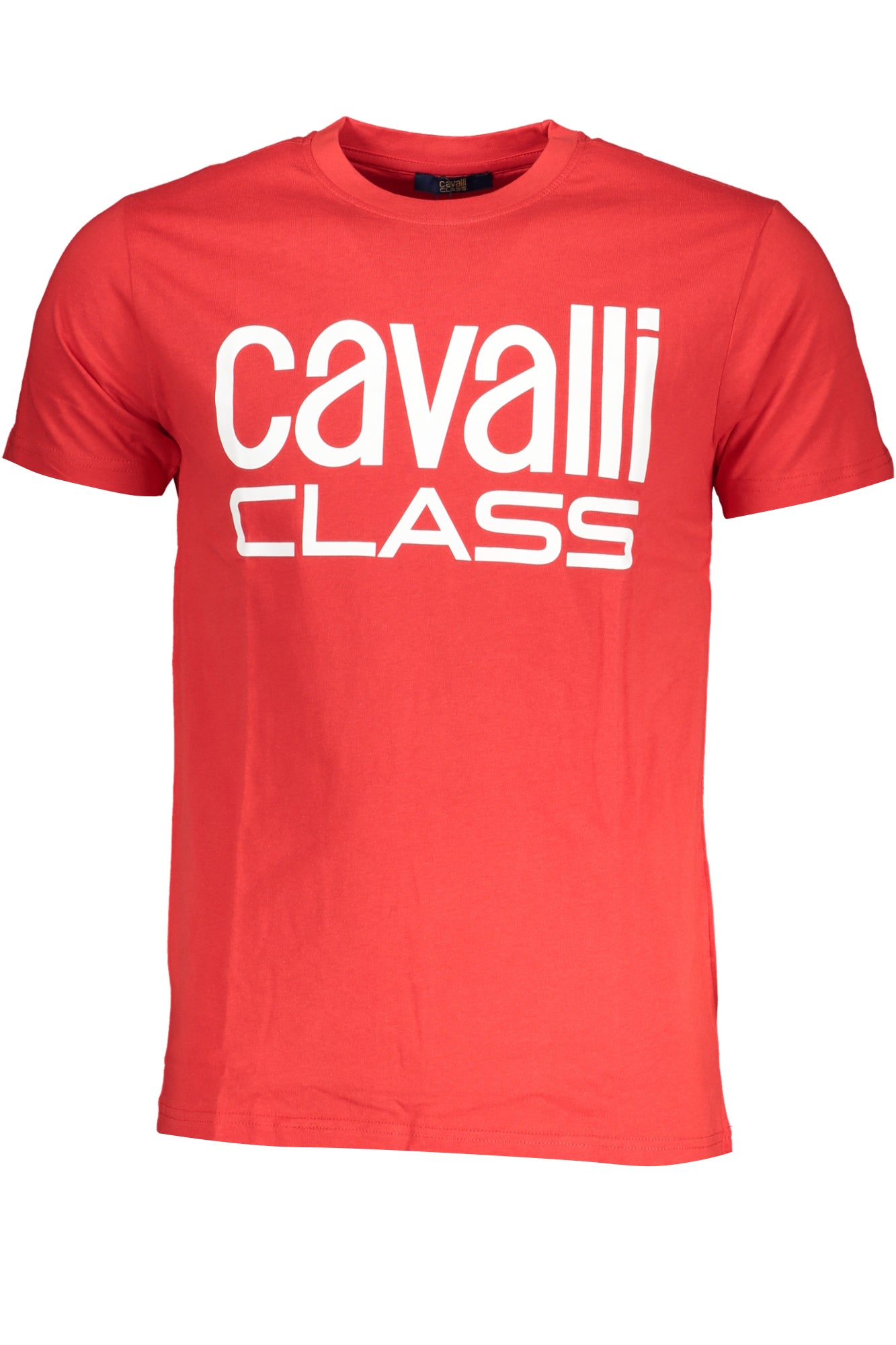 CAVALLI CLASS HERREN-KURZARM-T-SHIRT ROT Hauptbild
