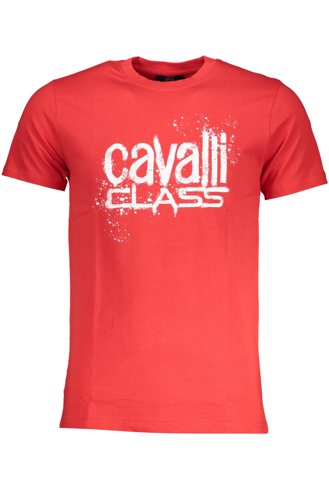 CAVALLI CLASS HERREN-KURZARM-T-SHIRT ROT Hauptbild