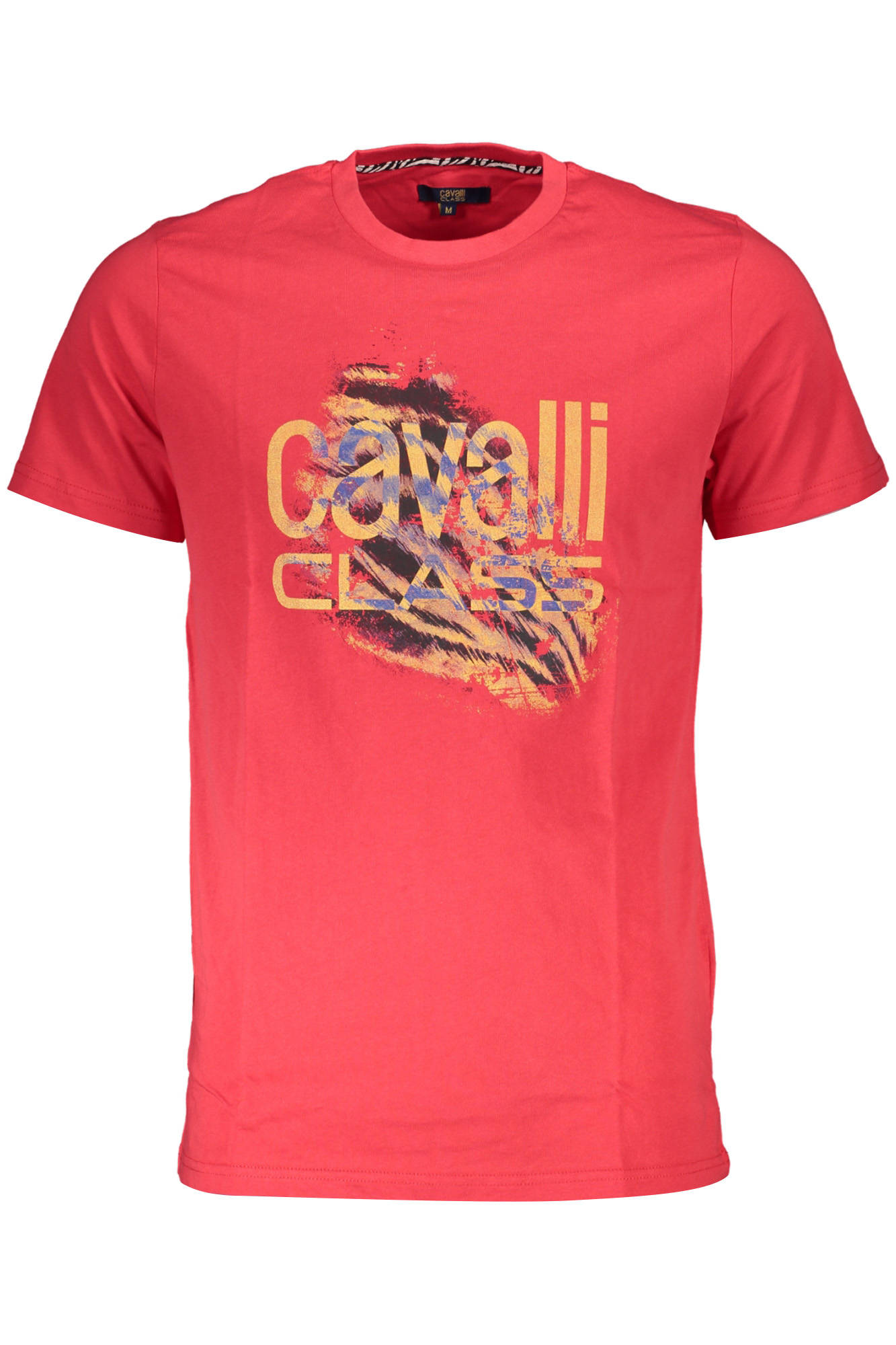 Cavalli Class Kurzarm T-Shirt Herren Rot Rot Main image