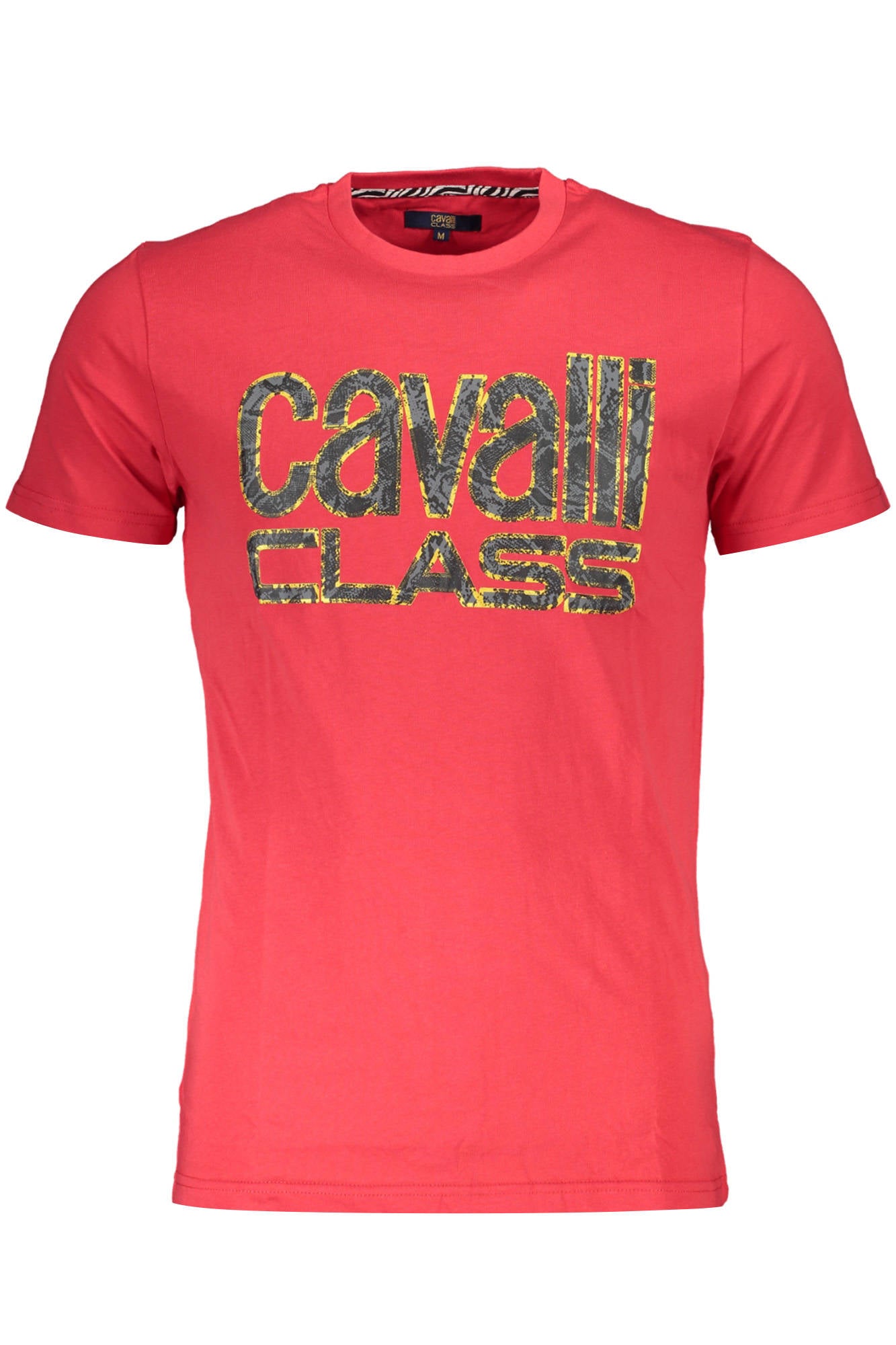 CAVALLI CLASS T-SHIRT KURZARM HERREN ROT