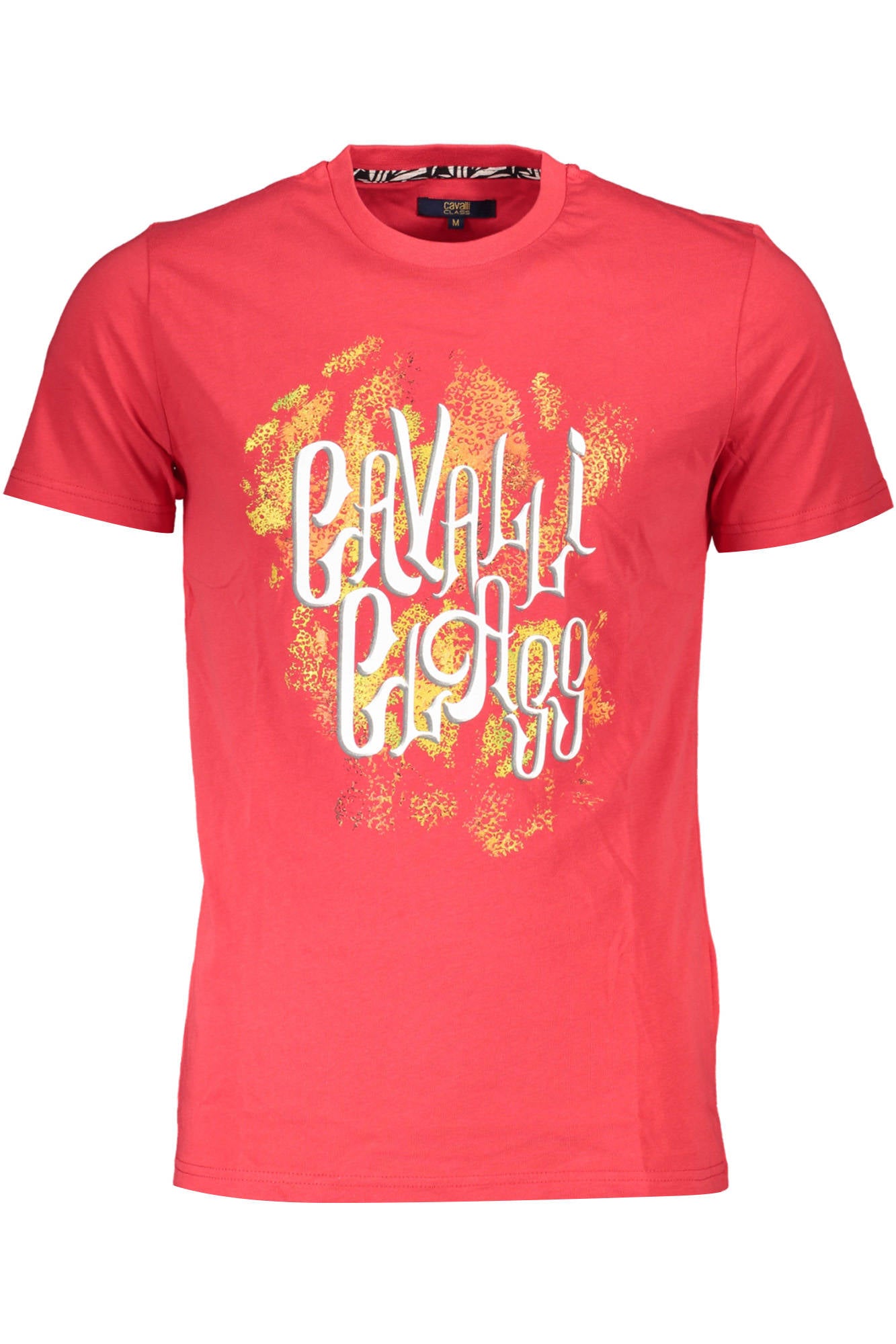 Cavalli Class Kurzarm T-Shirt Herren Rot Rot Main image
