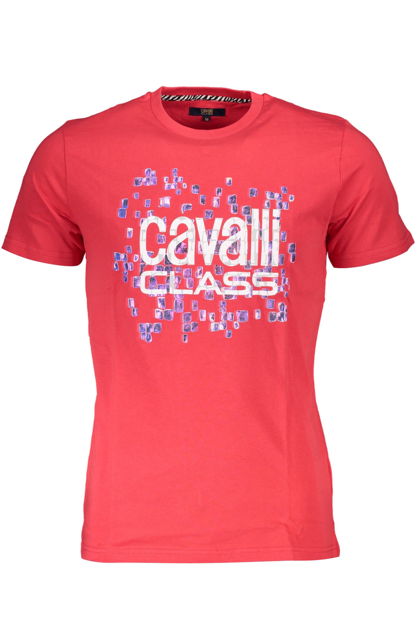 Cavalli Class Kurzarm T-Shirt Herren Rot Rot Main image