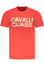 CAVALLI CLASS KURZARM T-SHIRT HERREN ROT