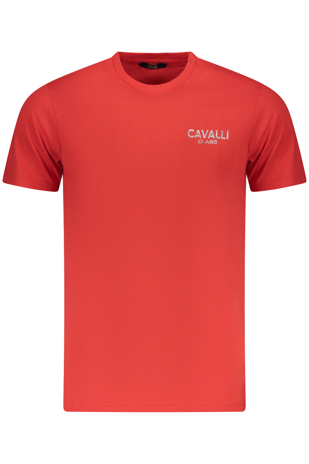 CAVALLI CLASS KURZARM T-SHIRT HERREN ROT