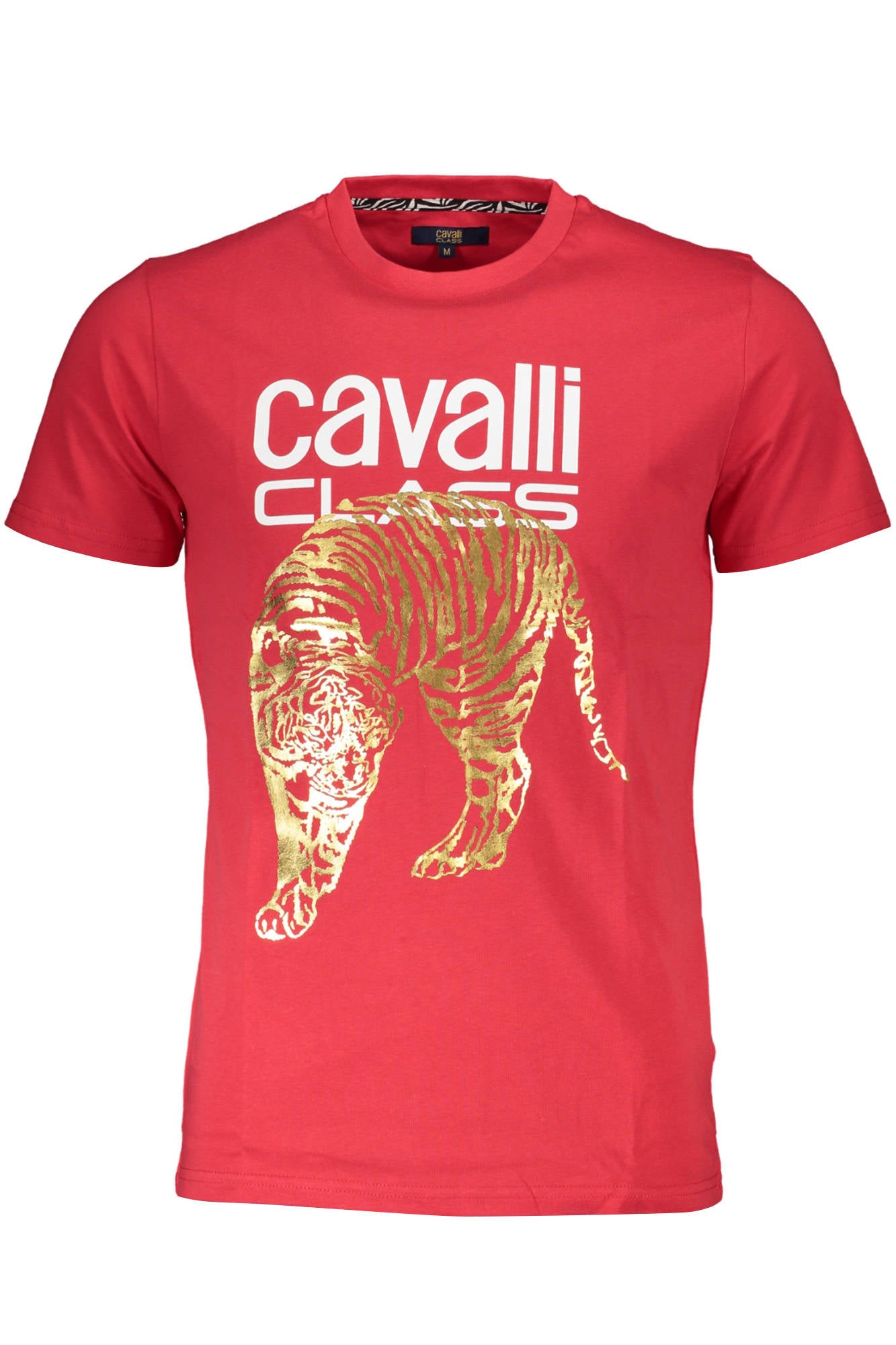 CAVALLI CLASS KURZARM T-SHIRT HERREN ROT Hauptbild