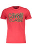 Cavalli Class T-Shirt Herren Rot – Kurzarm aus 100% Baumwolle | soulluna.de Rot