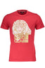 CAVALLI CLASS KURZARM T-SHIRT HERREN ROT