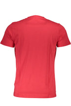 CAVALLI CLASS KURZARM T-SHIRT HERREN ROT