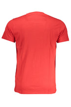 CAVALLI CLASS HERREN-KURZARM-T-SHIRT ROT
