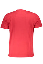 CAVALLI CLASS KURZARM T-SHIRT HERREN ROT