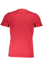 CAVALLI CLASS KURZARM T-SHIRT HERREN ROT