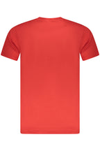 CAVALLI CLASS KURZARM T-SHIRT HERREN ROT