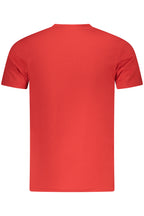 CAVALLI CLASS KURZARM T-SHIRT HERREN ROT