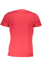 CAVALLI CLASS KURZARM T-SHIRT HERREN ROT