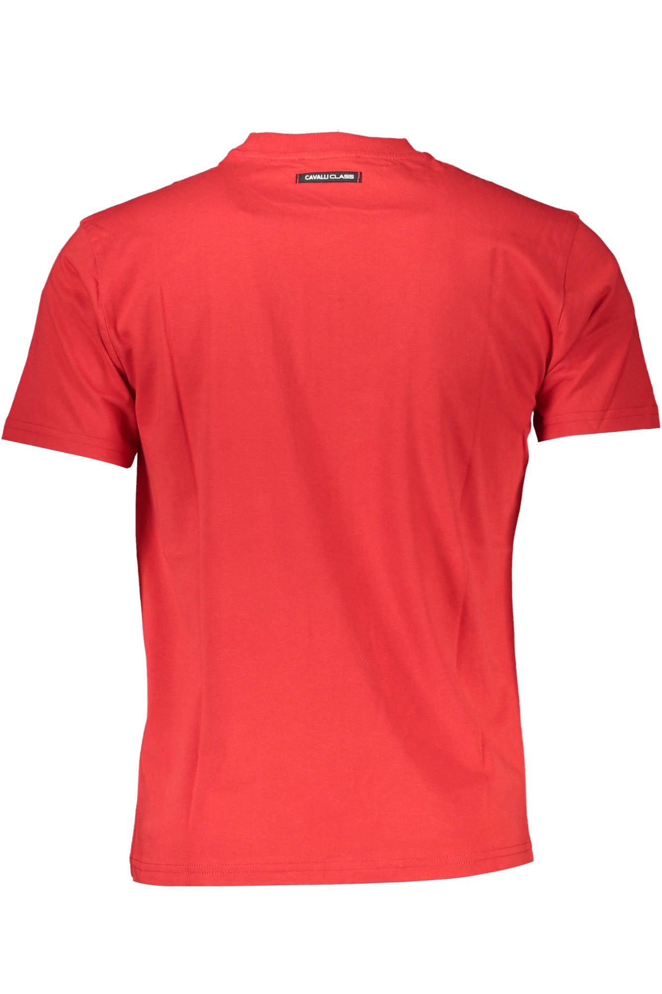 CAVALLI CLASS KURZARM T-SHIRT HERREN ROT